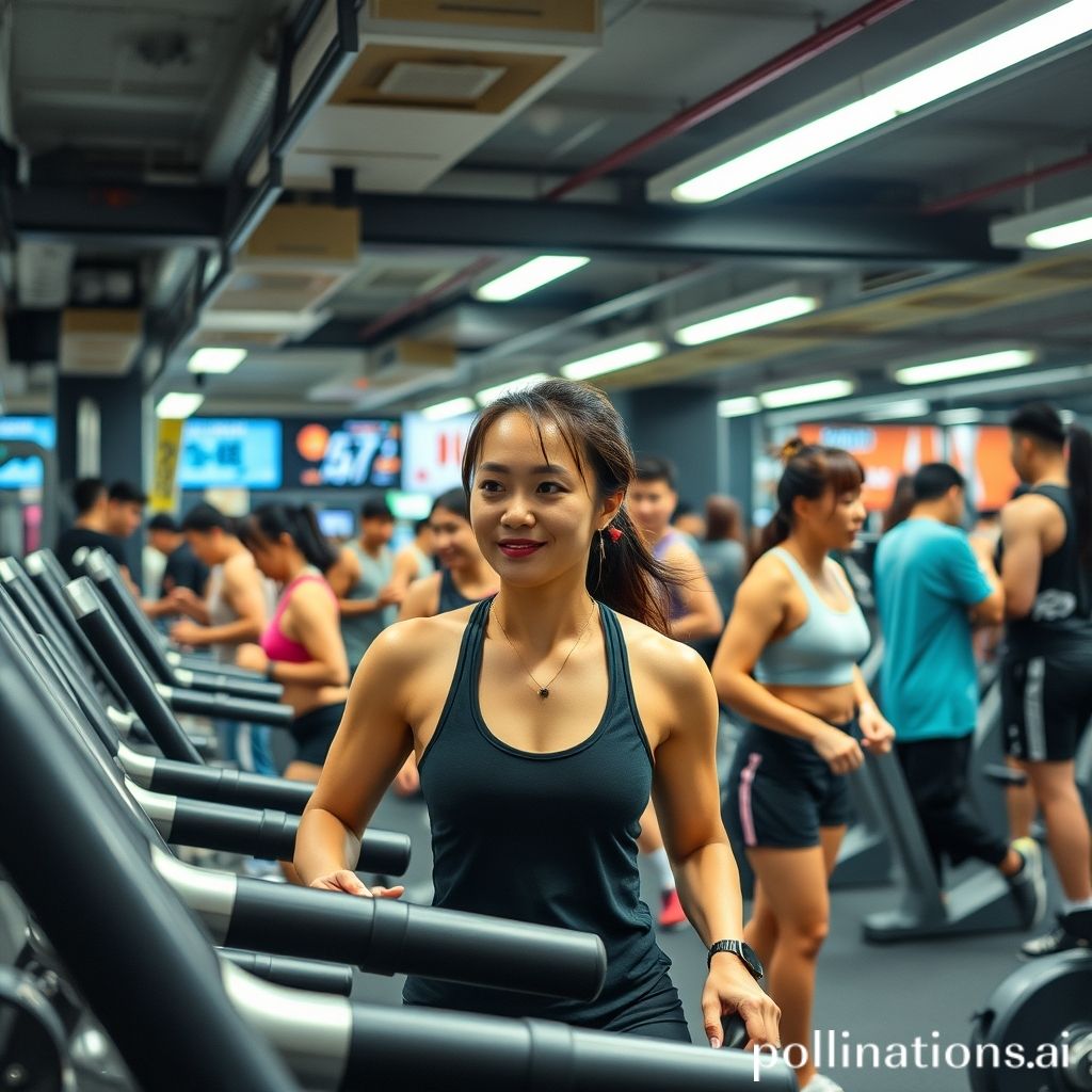 Fitness Scene in Tokyo JP